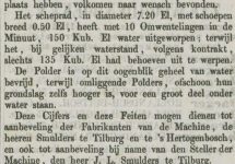 Krantenbericht: 'Verklaring Polderbestuur van Maas en Bommel 1868'.