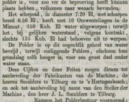 'Verklaring Polderbestuur van Maas en Bommel 1868'.