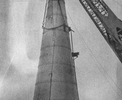 Bnr. 410 - 1911 Drijvende Kraan 150 ton voor Spezia Italië