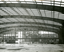 Interieur Beurshal tijdens opbouw 1939 (interieur)