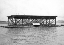 Bnr. 748: Bascules en aanrijbrug ' Brug over de Noord' 1939