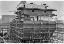 Deel III gebouwd onder bouwnummer 794 door Wilton Fijenoord, situatie op 10-04-1967