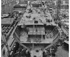 CO. 860 bouw gevorderd op 13 april 1971