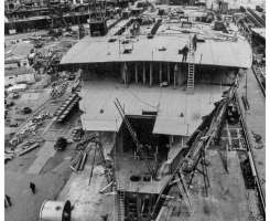 CO. 860 bouw gevorderd op 4 mei 1971
