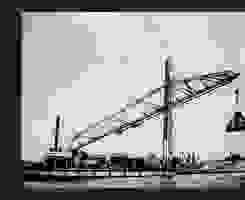 Bnr. 619 90 tons drijvende kraan voor Montevideo