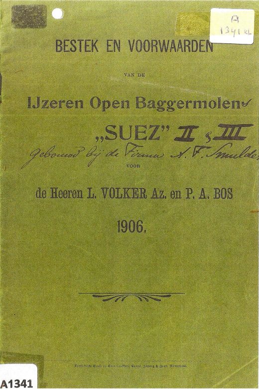 IJzeren Open Baggermolen "Suez II & III".