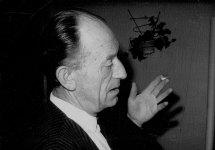 P.J. Mulders kort voor zijn overlijden in 1965
