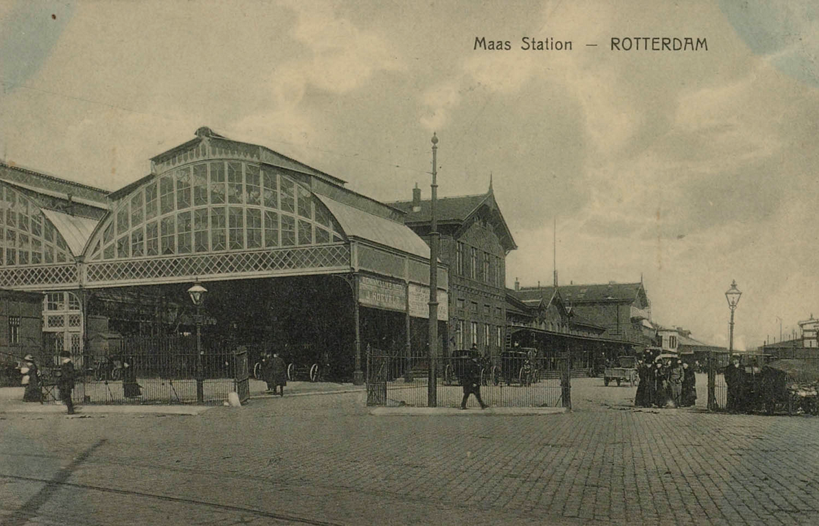 Maas Station Rotterdam 1914