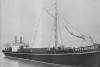 Bnr. 212 'Outeirinho. II' 1896 - 250 m3 Stoomhopper  geleverd aan Shuback te Hamburg. Zusterschip van de 'Outeirinho I' - Hier opgetuigd als zeilschip om de oversteek te maken.